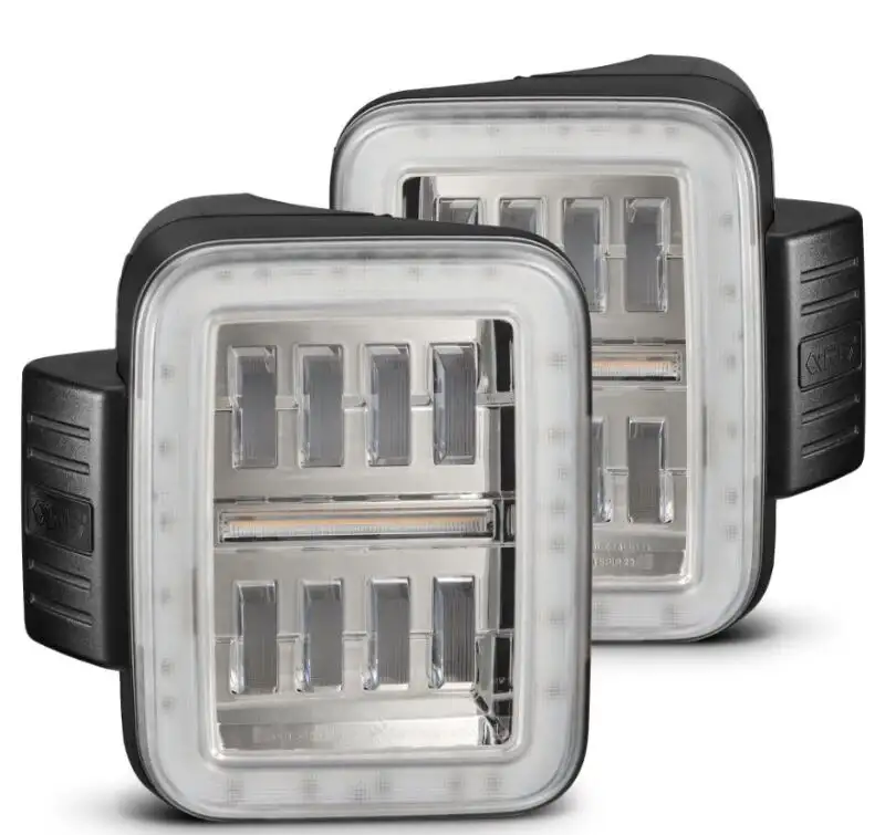 NOVA-Series Prismatic LED Taillights Chrome