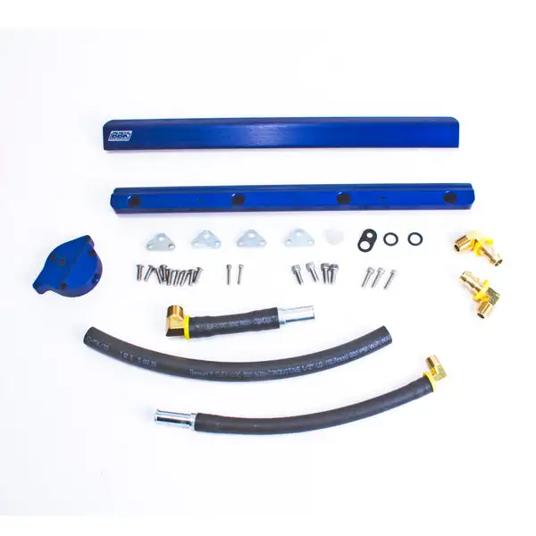 BBK 86-93 Mustang 5.0 High Flow Billet Aluminum Fuel Rail Kit (5010)