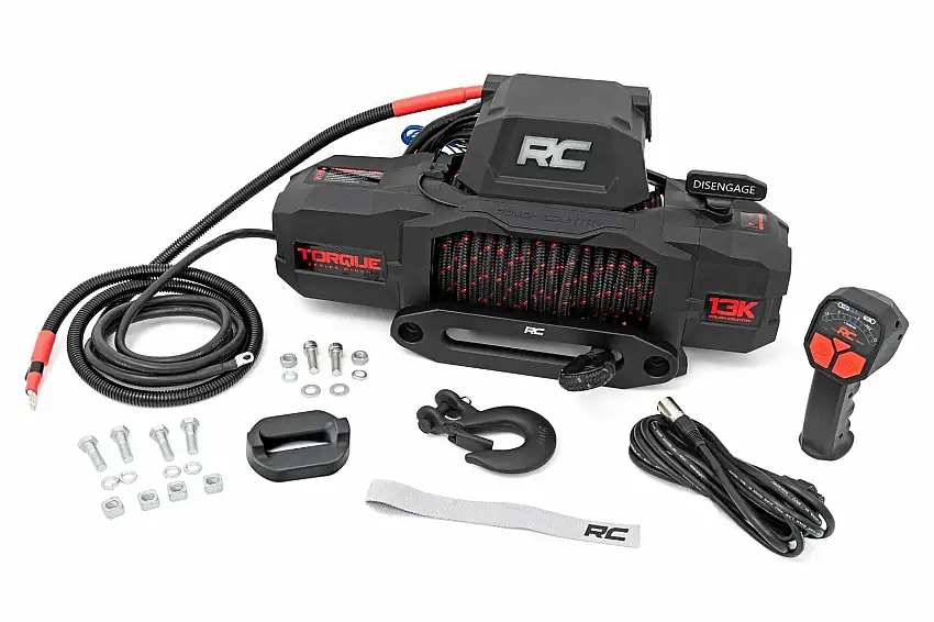 13000-Lb Torque Winch; Synthetic Rope TS13000S