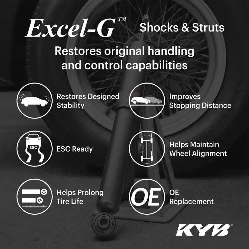 KYB 14-20 Mitsubishi Outlander Front Right Gas Strut Excel-G
