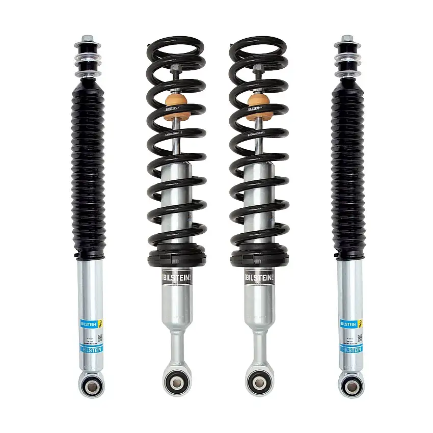6112 Strut & Spring + Rear B8 5100 Shocks Set w/1-2" lift