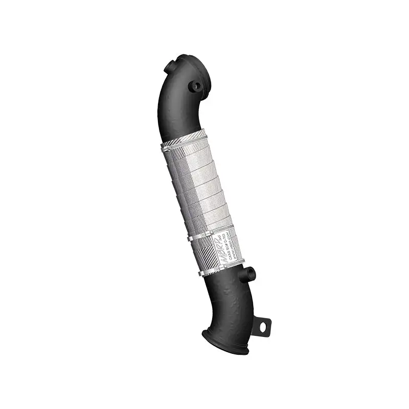 MBRP Chev/GMC 6.6L Duramax 3in Black Turbo Down Pipe