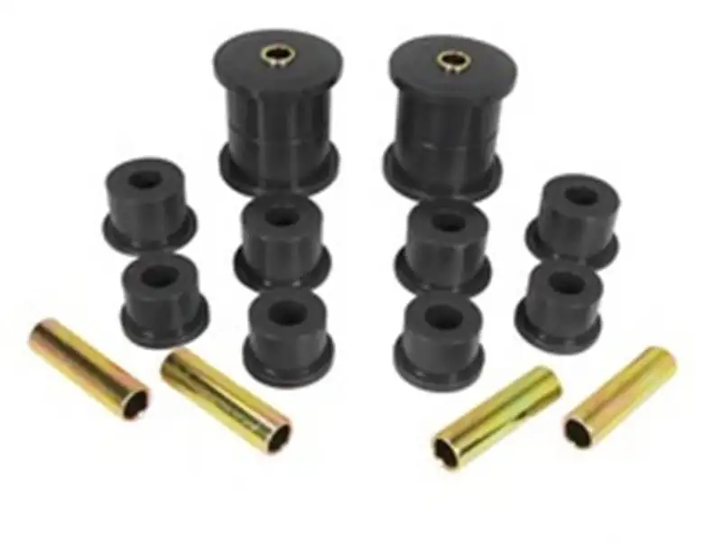 Rugged Ridge Rear Leaf Spring Bushing Kit Black Cherokee XJ