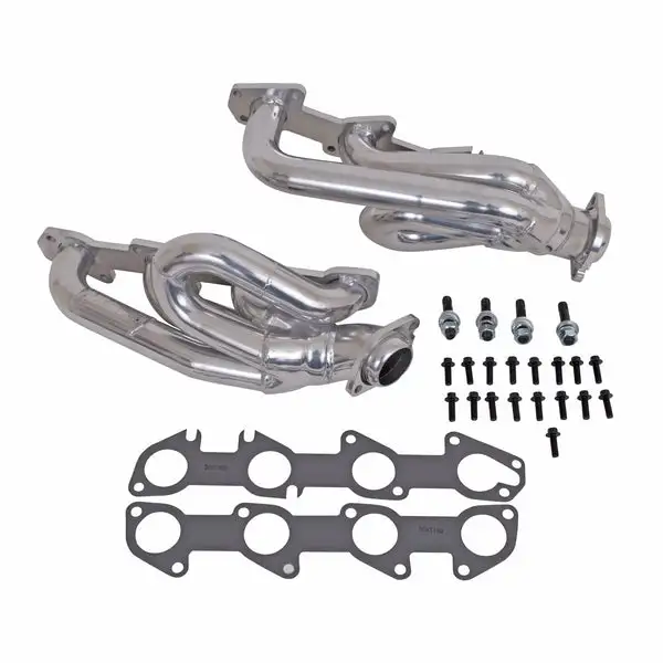 BBK 04-08 Dodge Ram 5.7 Hemi Shorty Tuned Length Exhaust Headers - 1-3/4 Silver Ceramic (40090)