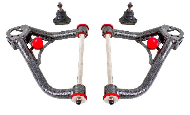 BMR 67-69 1st Gen F-Body Non-Adj. Upper A-Arms (Polyurethane) - Black Hammertone