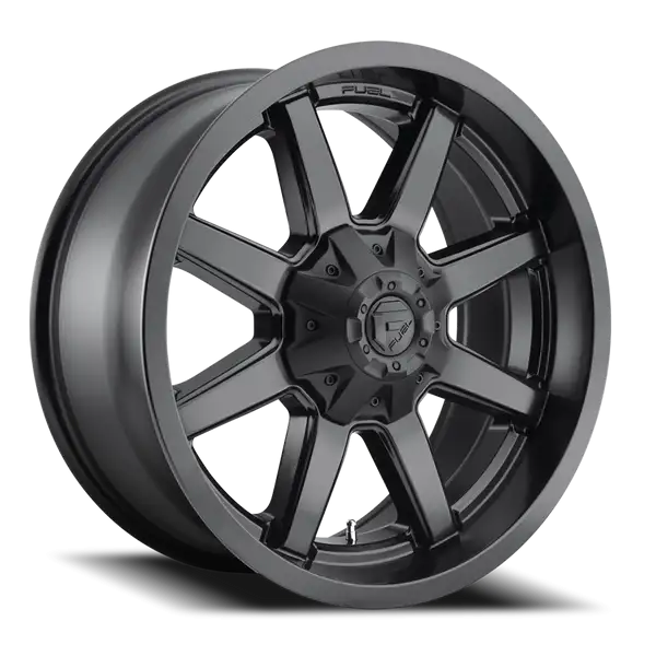 Aluminum Wheels 18X9 Maverick D436 8 On 180 Satin Black 125.1 Bore 20 Offset 8 Spoke Fuel Off Road Wheels - D43618901857