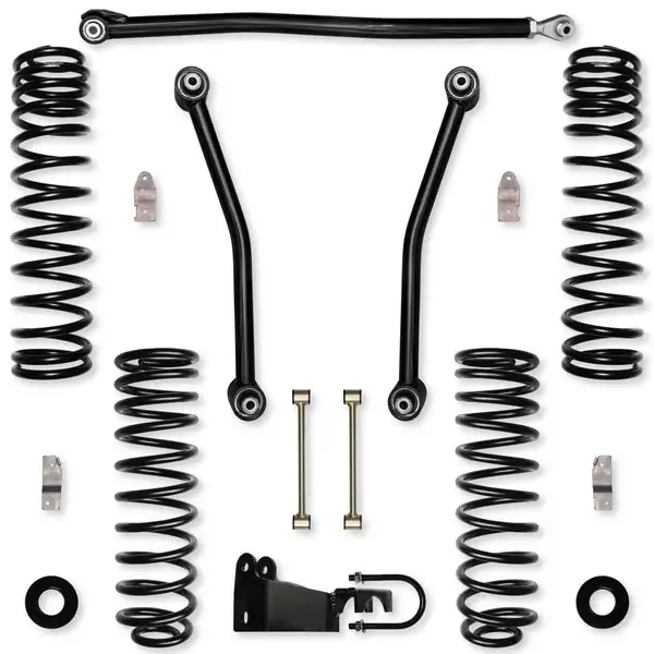 2.5 Inch Adventure Mid-Arm System Suspension System for Jeep Wrangler JK With No Shocks Rock Krawler - JK25AS-2 - Rock Krawler