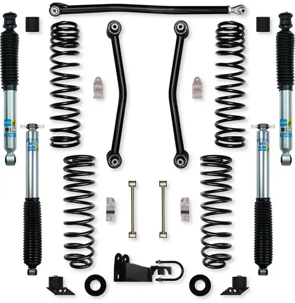 2.5 Inch Adventure Mid-Arm System Suspension System for Jeep Wrangler JK With Bilstein Shocks Rock Krawler - JK25AS-2B51 - Rock Krawler
