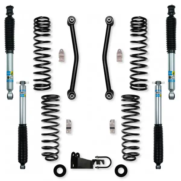 2.5 Inch Starter System Suspension System for Jeep Wrangler JK With Bilstein 5100 Shocks Rock Krawler - JK25SS-2B51 - Rock Krawler