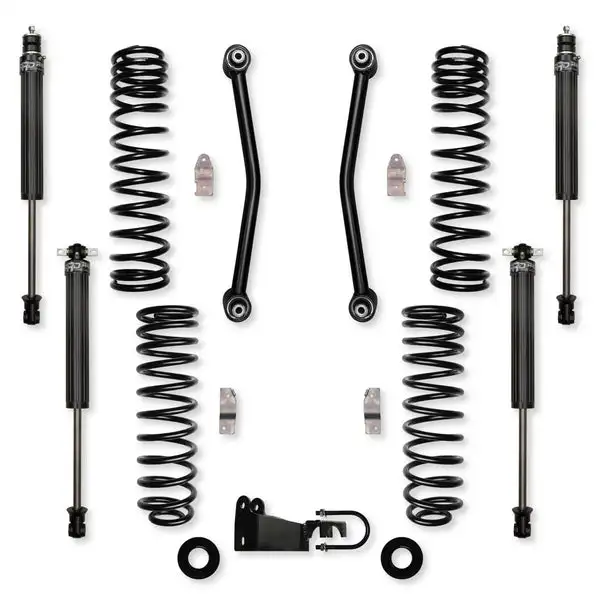 2.5 Inch Starter System Suspension System for Jeep Wrangler JKU With IFP Shocks Rock Krawler - JK25SS-4S1 - Rock Krawler