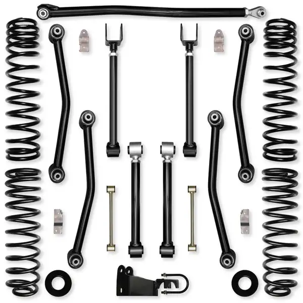 2.5 Inch Ultimate Adventure Suspension System for Jeep Wrangler JKU With No Shocks Rock Krawler - JK25UA-4 - Rock Krawler