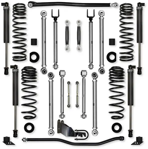 2.5 Inch X-Factor PRO No Limits Mid-Arm Suspension System for Jeep Wrangler JL Gas Models With IFP Shocks Rock Krawler - JL25PNL-2S1 - Rock Krawler