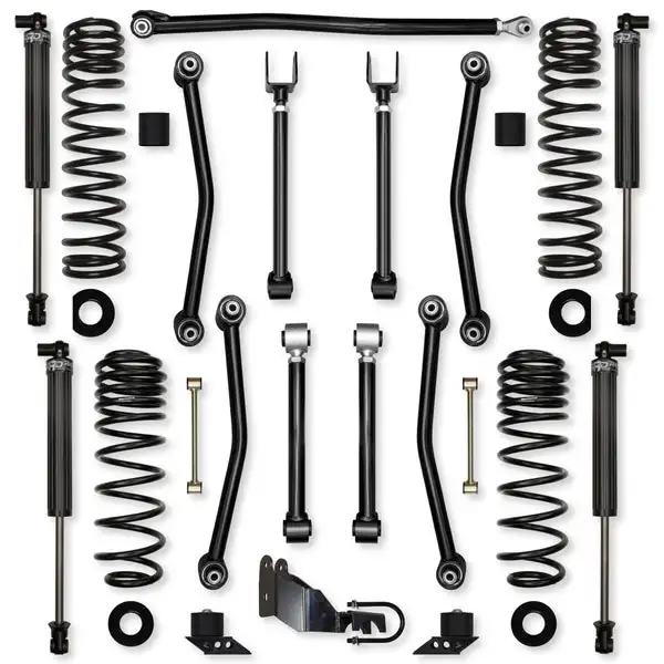 2.5 Inch Ultimate Adventure Mid-Arm Suspension System for Jeep Wrangler JLU Diesel Models With IFP Shocks Rock Krawler - JL25UA-4DS1 - Rock Krawler