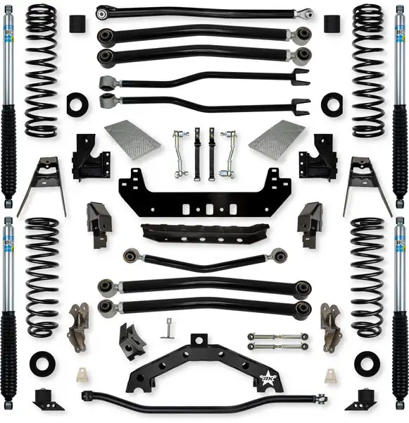 3.5 Inch Adventure X2 Long-Arm Suspension System for Jeep Wrangler JL Gas Models With Bilstein Shocks Rock Krawler - JL35AX2LA-2B51 - Rock Krawler