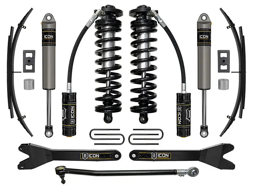 2.5-3" Stage 2 Coilover Coneversion System w/Radius Arms + Expansion Pack Kit