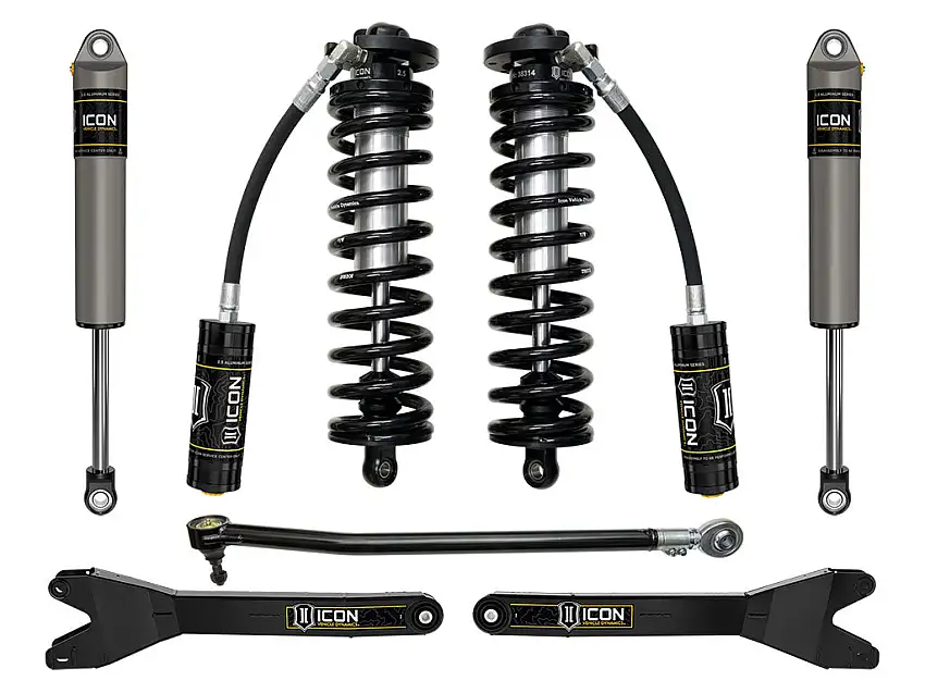 2.5-3" Stage 2 Coilover Conversion System w/Radius Arms Kit