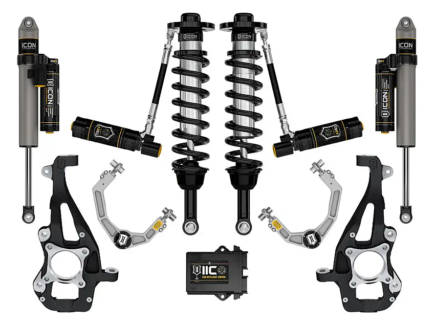 3.5-4.5" Stage 5 Suspension System w/Billet UCA Kit