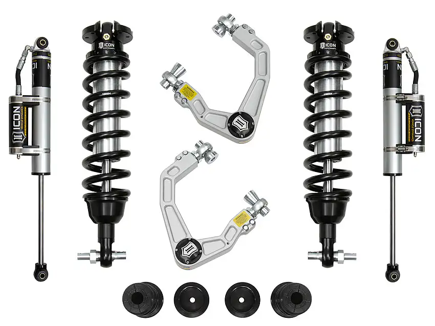 0-3.5" Stage 3 Suspension System w/Billet UCA Al Knuckle Kit
