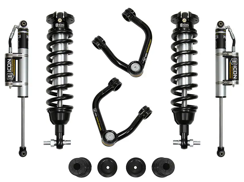 0-3.5" Stage 3 Suspension System w/Tubular UCA Kit