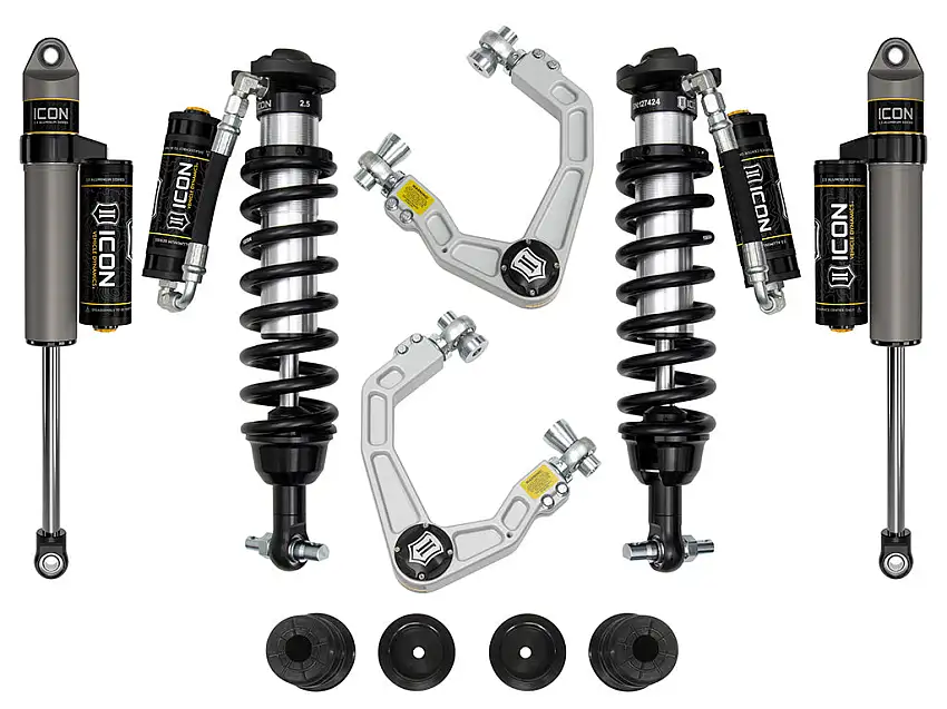 0-3.5" Stage 4 Suspension System w/Billet UCA Al Knuckle Kit