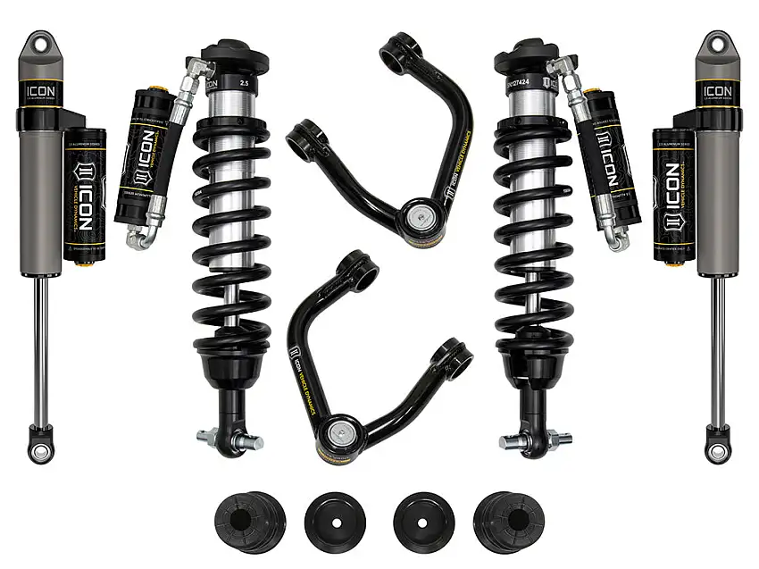 0-3.5" Stage 4 Suspension System w/Tubular UCA Al Knuckle Kit