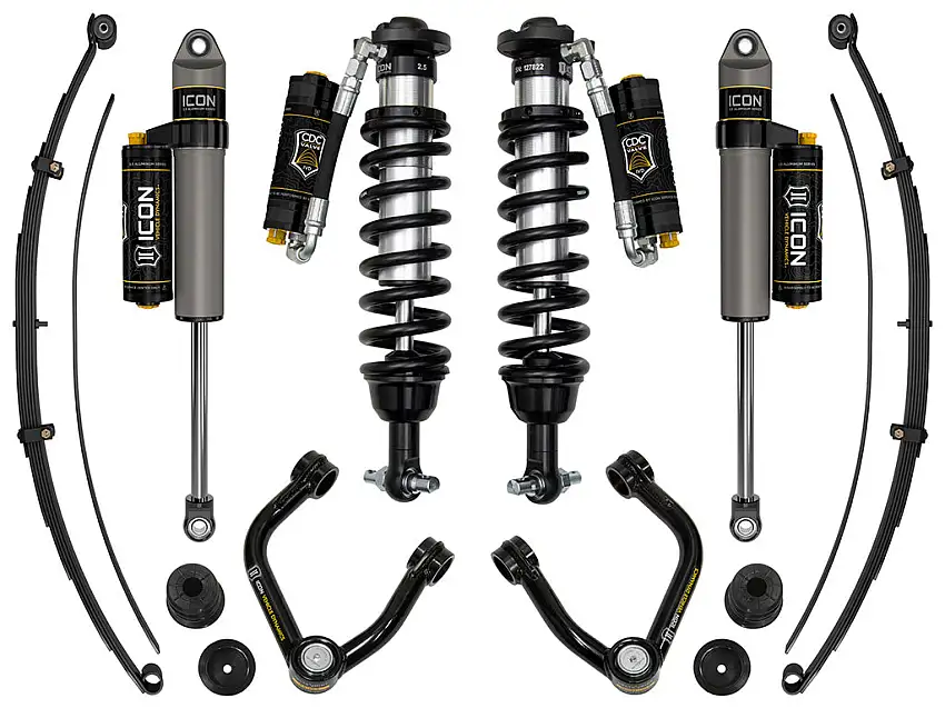 0-3.5" Stage 8 Suspension System w/Tubular UCA Kit