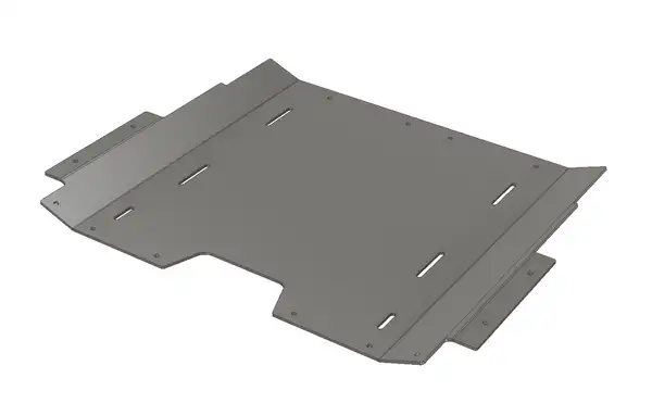 Belly Skid Replacement for Jeep JLU Motobilt - MB3038 - Motobilt