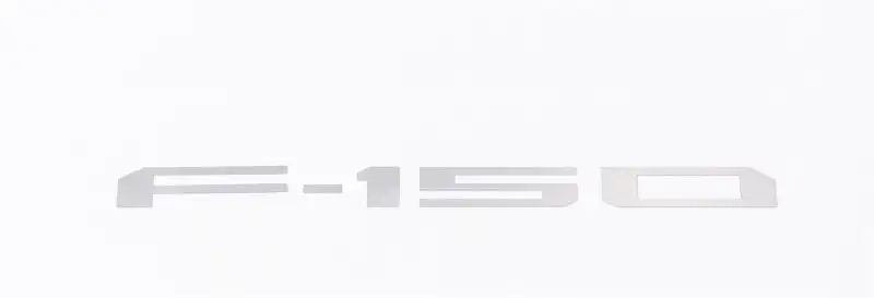 Putco 18-20 Ford F-150 (Cut Letters/Stainless Steel) Tailgate