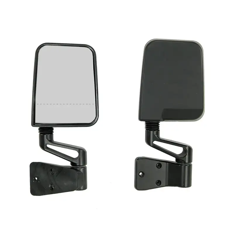Rugged Ridge Jeep Wrangler YJ/TJ Black Dual Focus Door Mirror Kit