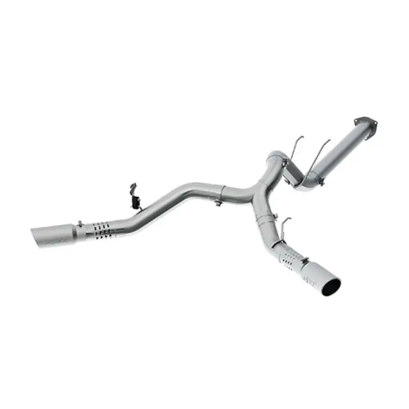 MBRP Ford F-250/350/450 6.7L 4in Filter Back Cool Duals T409 Exhaust System