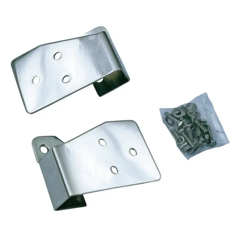 Rugged Ridge Jeep Wrangler TJ/LJ Stainless Steel Mirror Relocation Brackets
