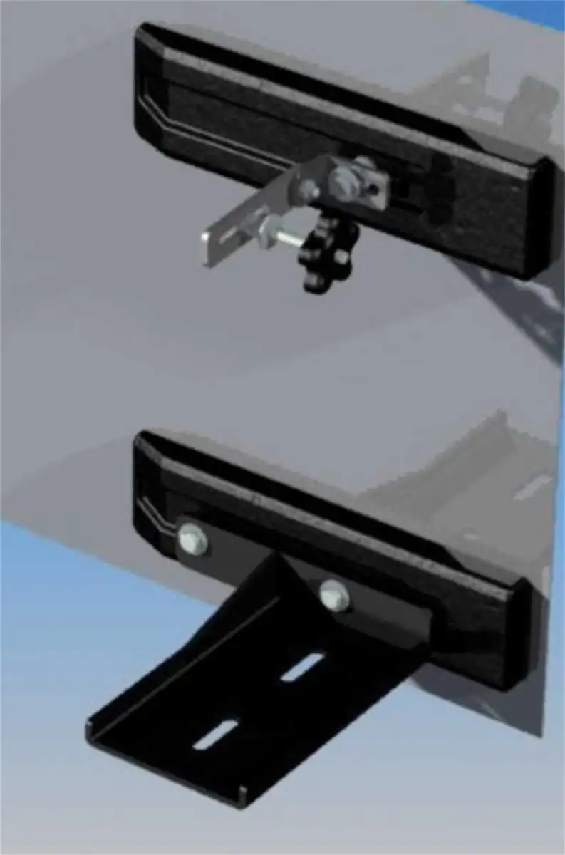 Rampage Jeep Wrangler(JK) High Lift Jack Mount - Black