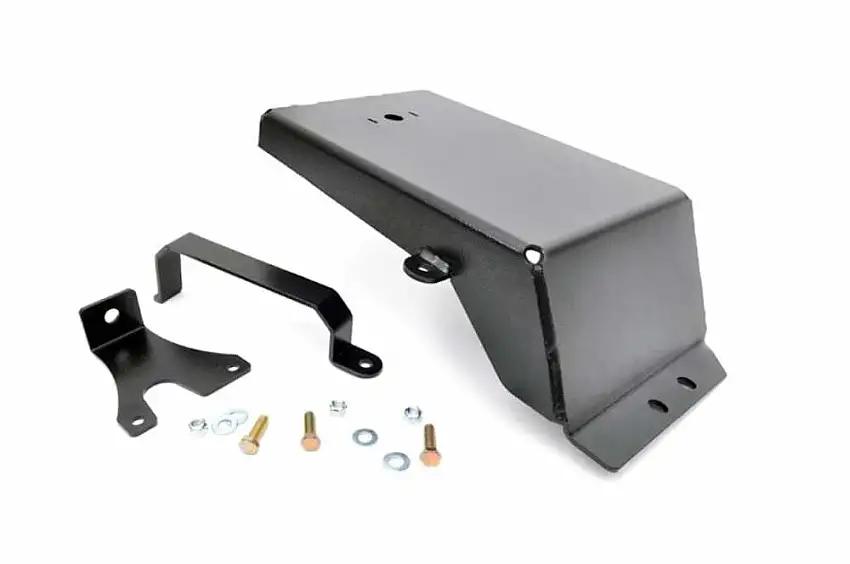 Fits Jeep Wrangler JK (2007-2018) EVAP Canister Skid Plate; 777
