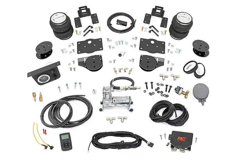 Fits Ram 1500(19-25) Air Spring w/compressor Wireless Control 4" Lift 100354WC