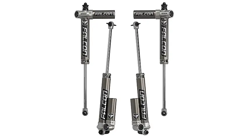 Falcon 2007-2018 Jeep Wrangler JK 2 Door SP2 3.1 Piggyback Shock Kit for 1.5-2.5" Lift