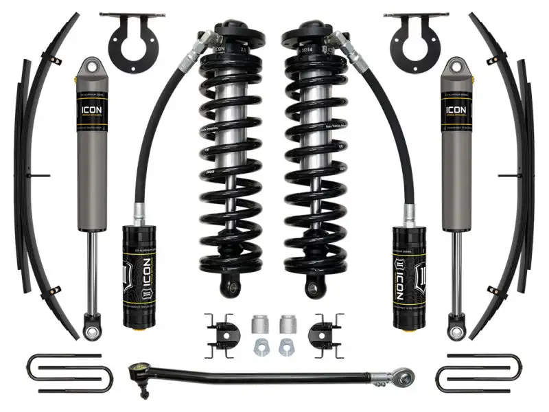 ICON 17-24 Ford F-250/F-350 2.5-3in Stage 2 Coilover Conversion System w/ Expansion Pack