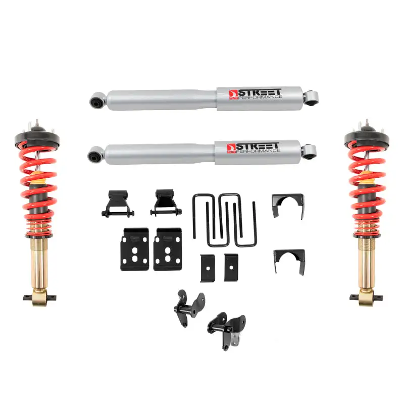 Belltech 2021+ Ford F-150 4WD Performance Lowering Coilover Kit
