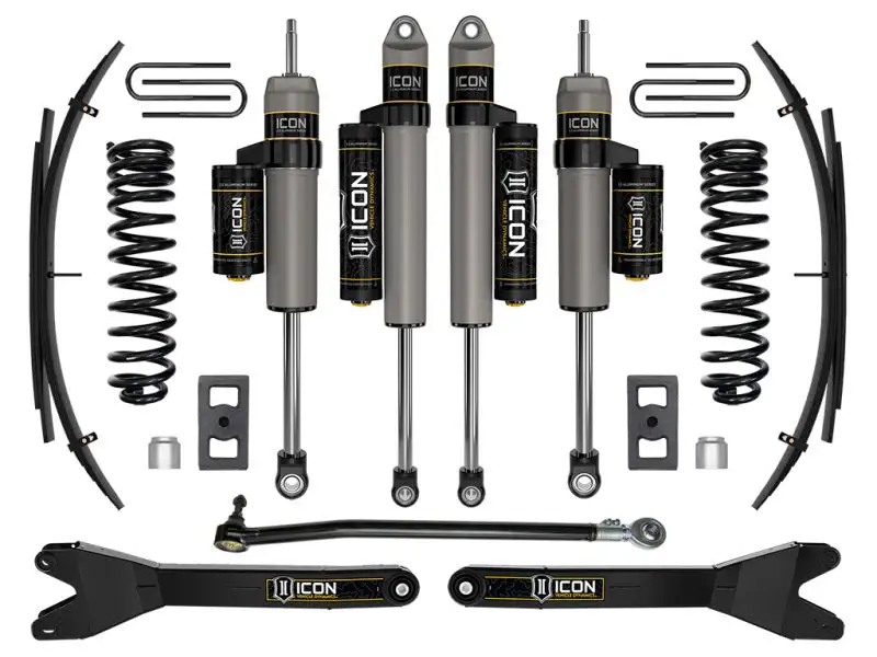 ICON 2023-24 Ford F250/350 2.5in Stage 3 Suspension System w/ Radius Arms & Expansion Pack