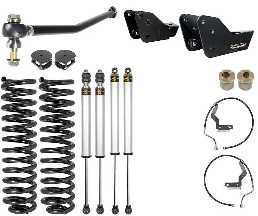 CARLI 2023-2026 Ford F-250 F-350 Super Duty 4x4 GAS 3.0" Commuter System