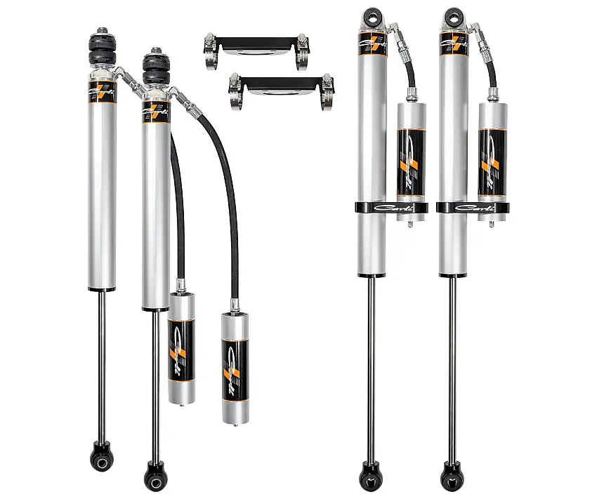 Carli 2005-2026 FORD F250/350 Diesel 4X4 2.5"/3.5" Backcountry Front and Rear Shock Package