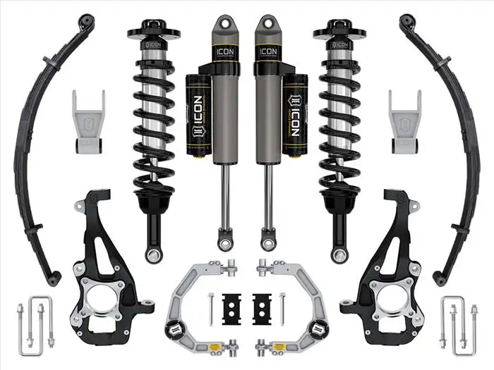21-23 Ford F150 Tremor 4WD 3.5-4.5in Stage 2 Suspension Sys Billet UCA / Leaf Pack