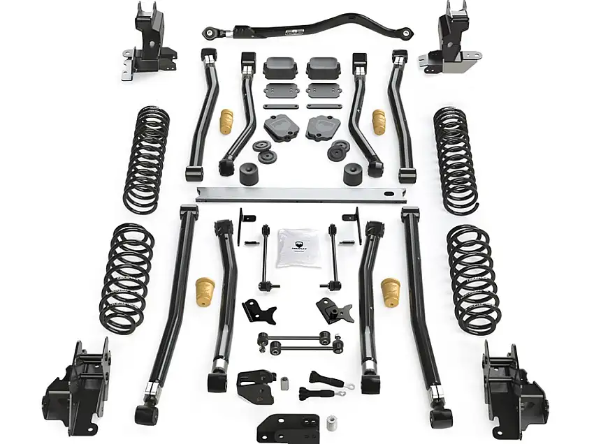 TeraFlex 2018-2025 Jeep Wrangler JL 2 Door 3.5" Alpine CT3 Long Arm Suspension System