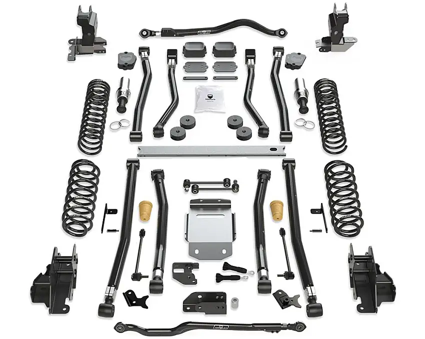 TeraFlex 2018-2025 Jeep Wrangler JL 2 Door 3.5" Alpine RT3 Long Arm Suspension System