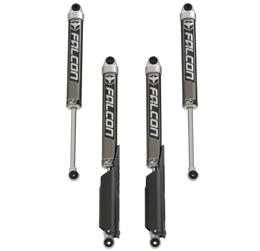 TeraFlex 2020-2025 Jeep Gladiator JT HD Falcon SP2 2.1 Monotube Shock Kit (2–3.5” Lift)
