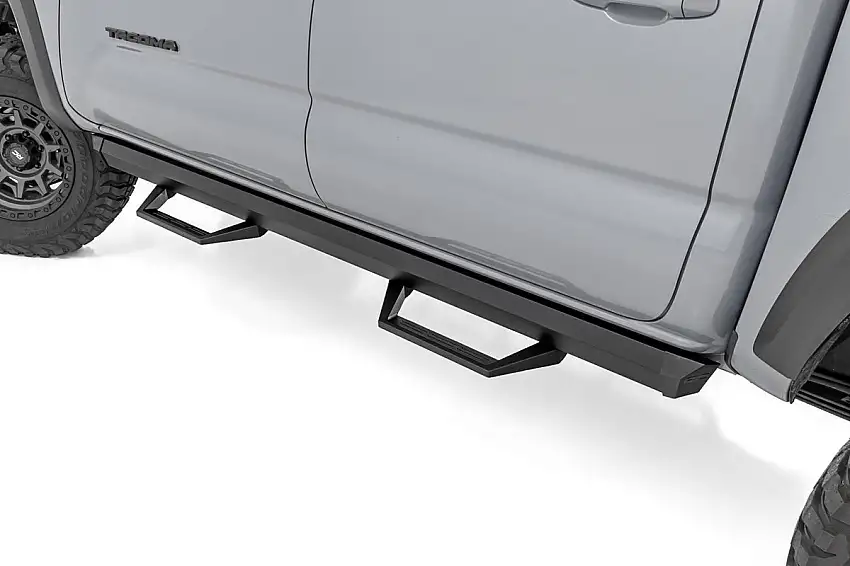 Rough Country - SRL2 Adj Aluminum Step - Double Cab - Toyota Tacoma 2WD/4WD (2005-2023) - 71096