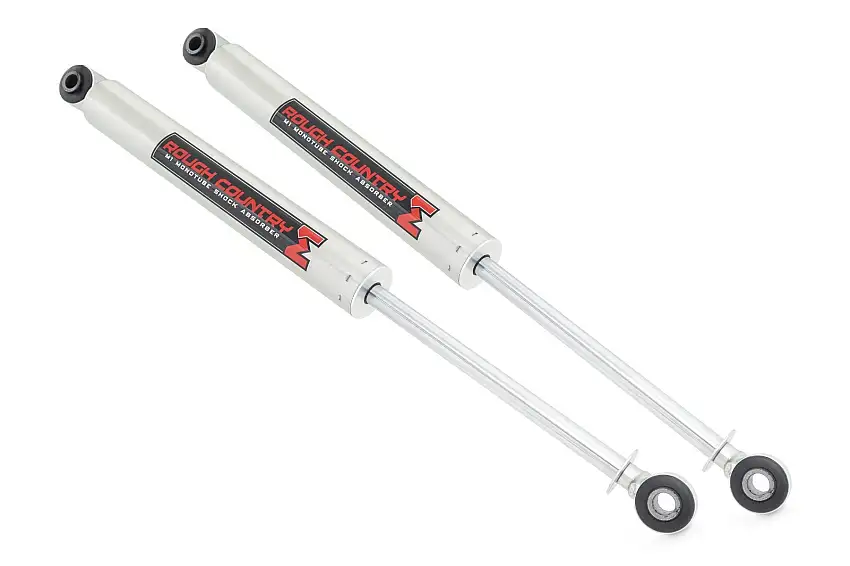 Fits Cadillac Escalade 2&4WD (2002-2006) M1 Monotube Rear Shocks; 6-8"; 770744_O