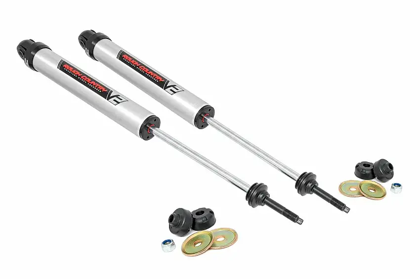 Fits Ram 2500 (10-13)/3500 (10-24) 4WD V2 Front Shocks; 2.5"; 760800_B
